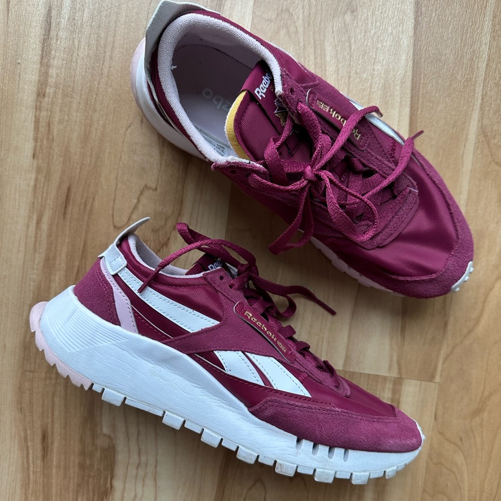 Reebok Old School Sneakers - Maroon